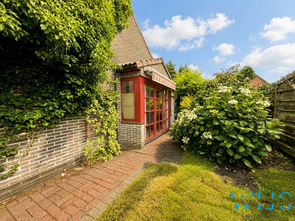 Rustig gelegen bungalow op toplocatie in Ertvelde met zonnige tuin ! 