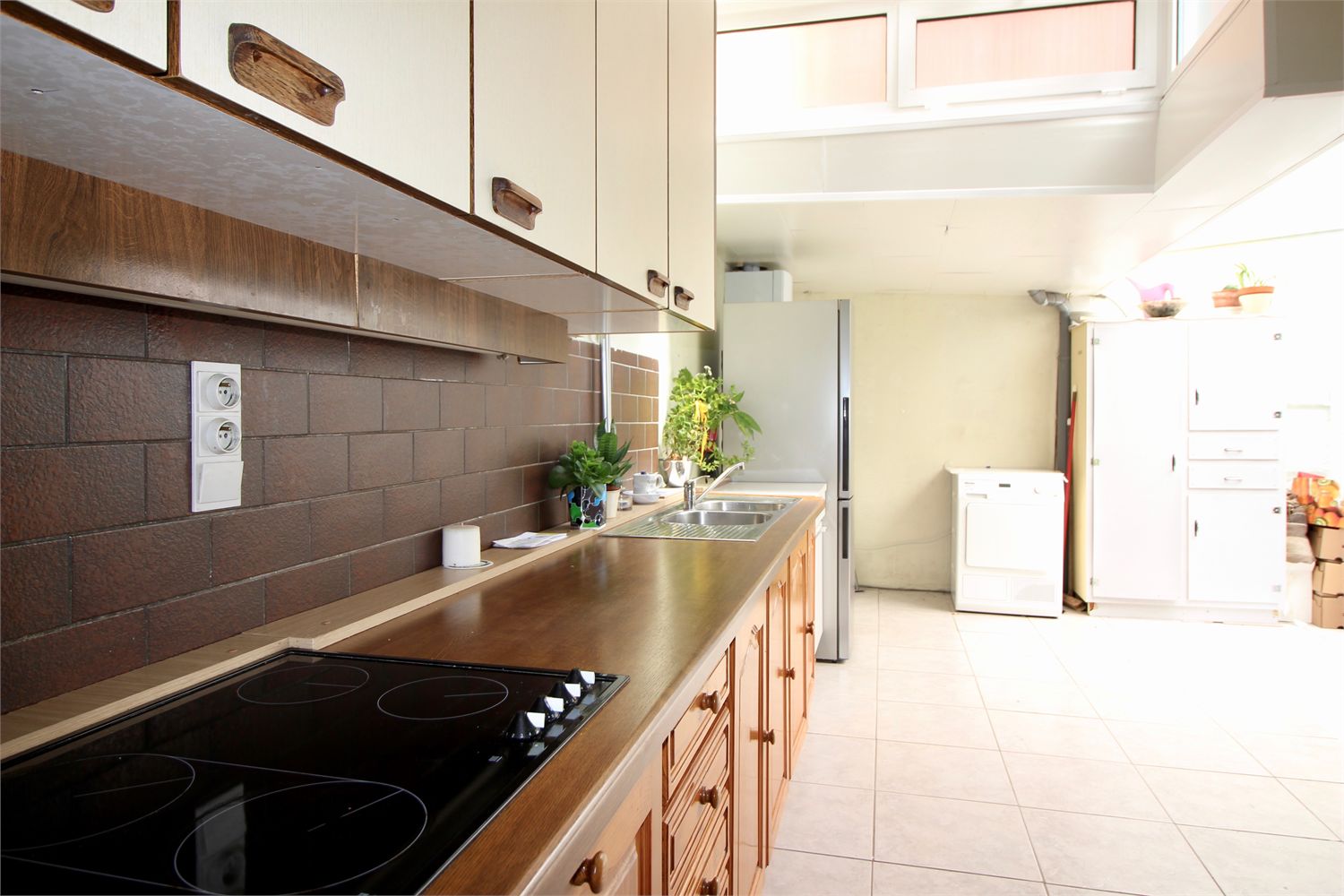 Te koop: half open bebouwing 