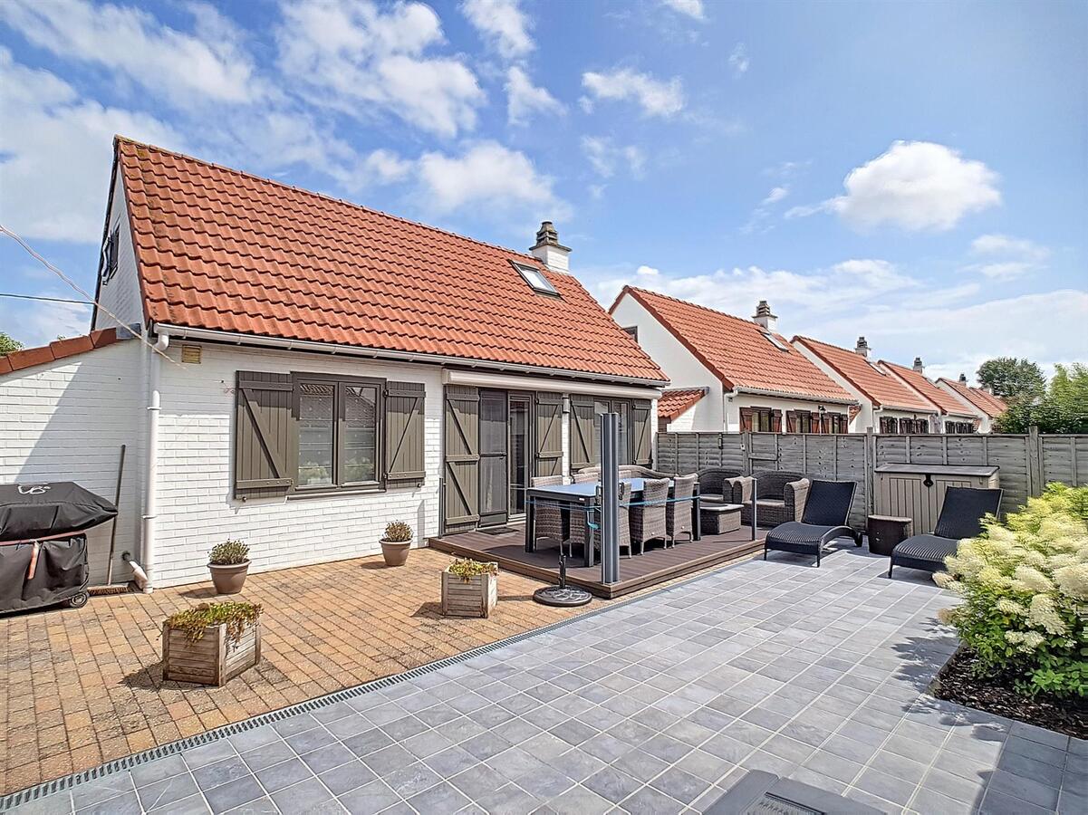 Knappe vakantiewoning met aangenaam, ruim zonneterras - De Haan 
