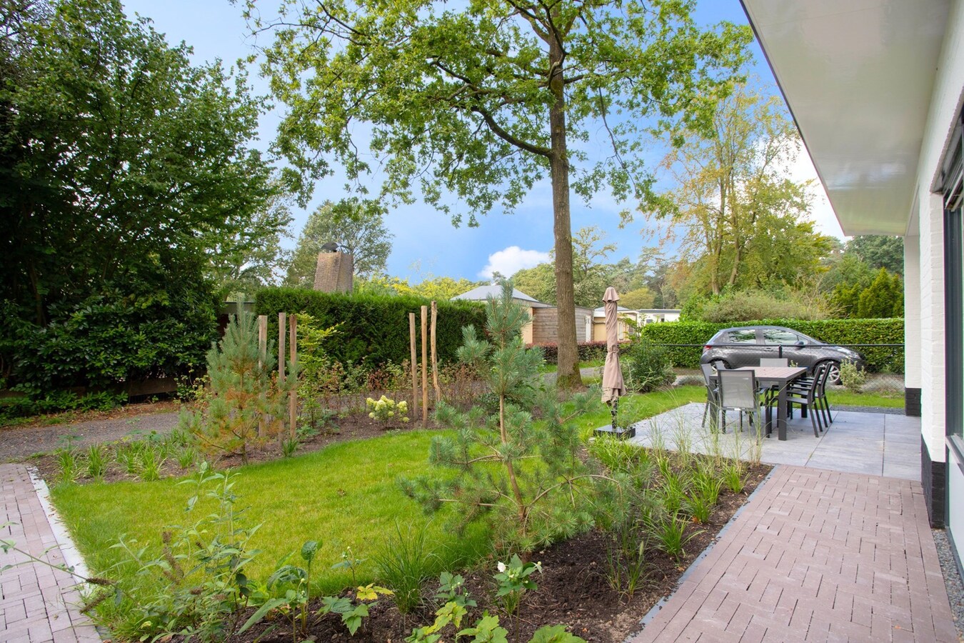 Vrijstaande recreatiewoning met 3 slaapkamers op resort 'De Brabantse Kempen'. 