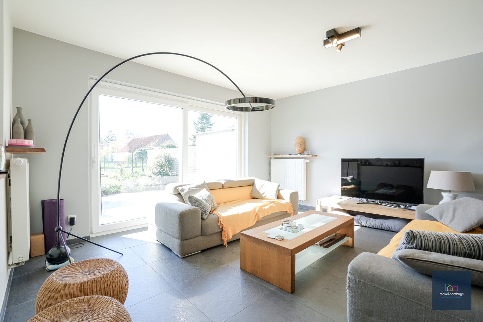 Rustig gelegen woning met 3slpk, garage en tuin 