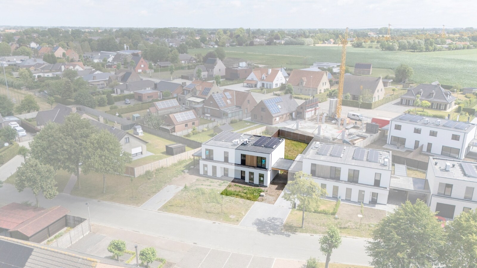 Halfopen nieuwbouwwoning met 3 slaapkamers te Koekelare 