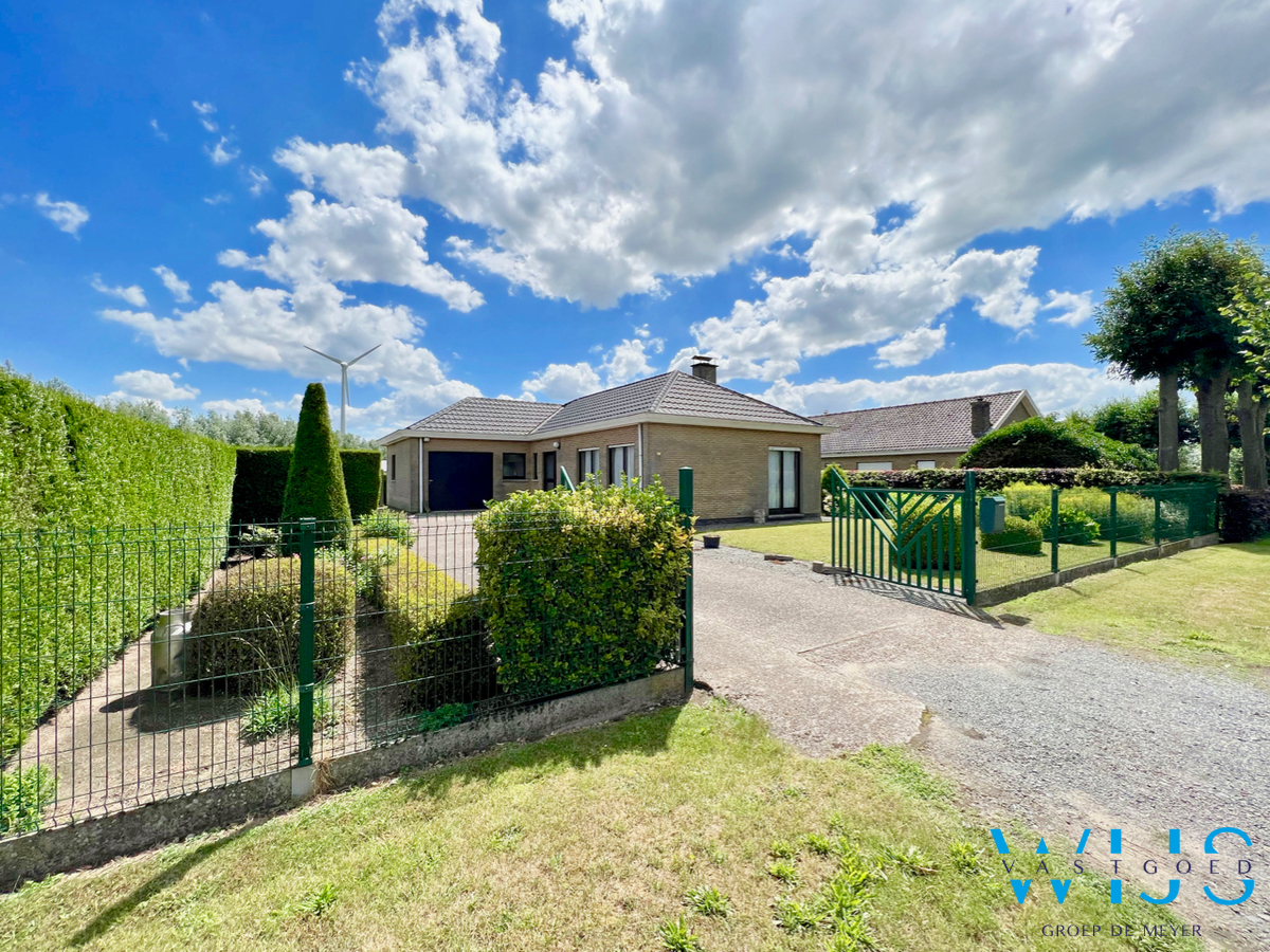 Leuke alleenstaande woning op een aangenaam perceel te Ertvelde/Rieme 