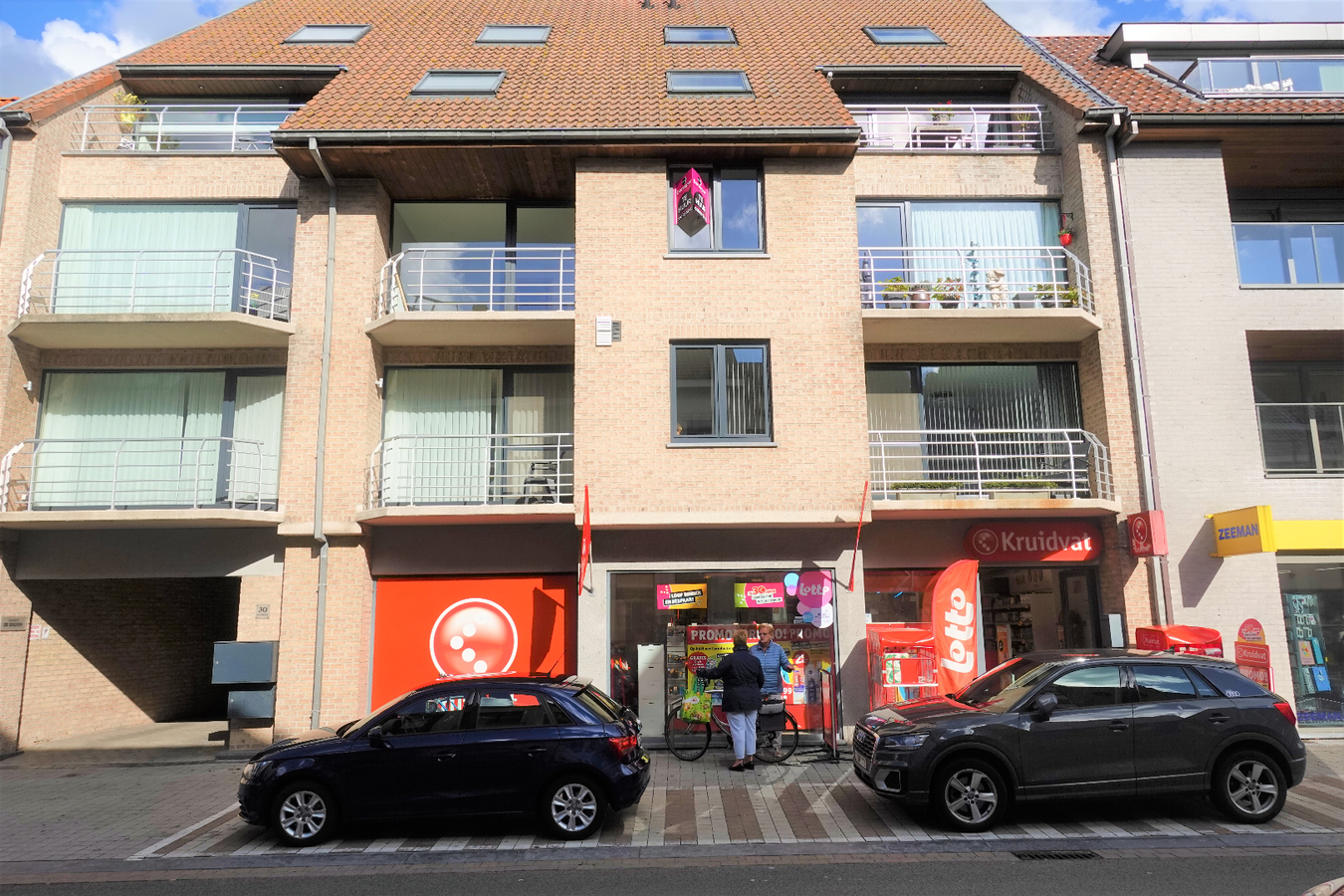 Eénslaapkamer appartement gelegen in centrum Gistel 