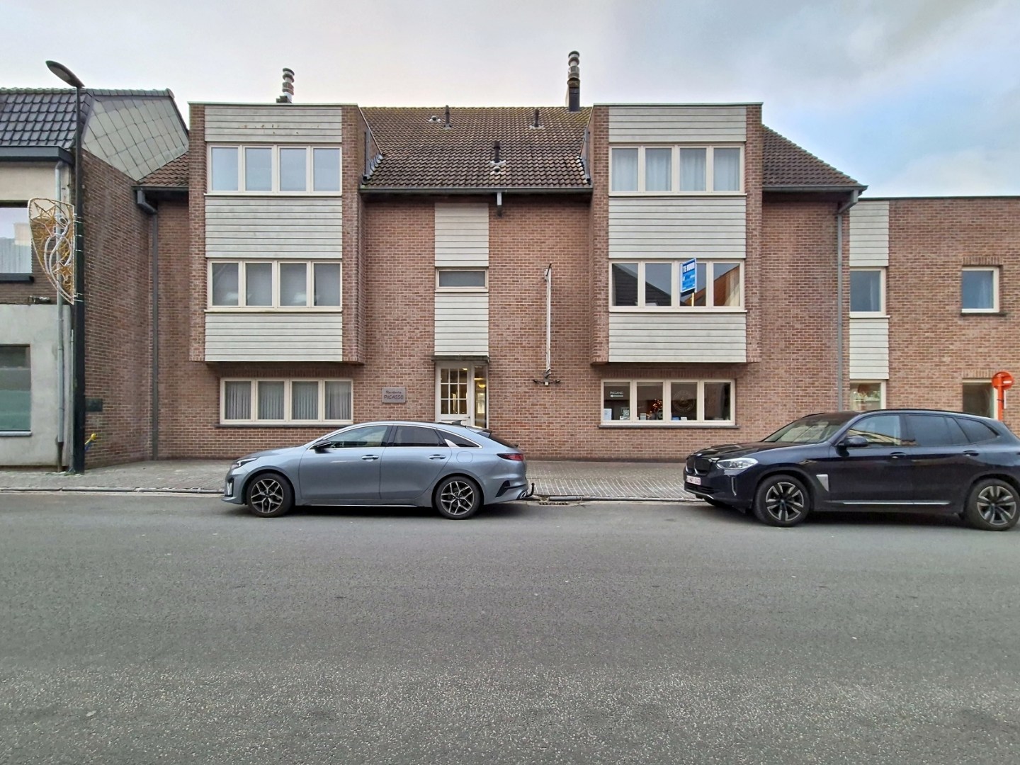 Appartement met 2 slpks en garage 
