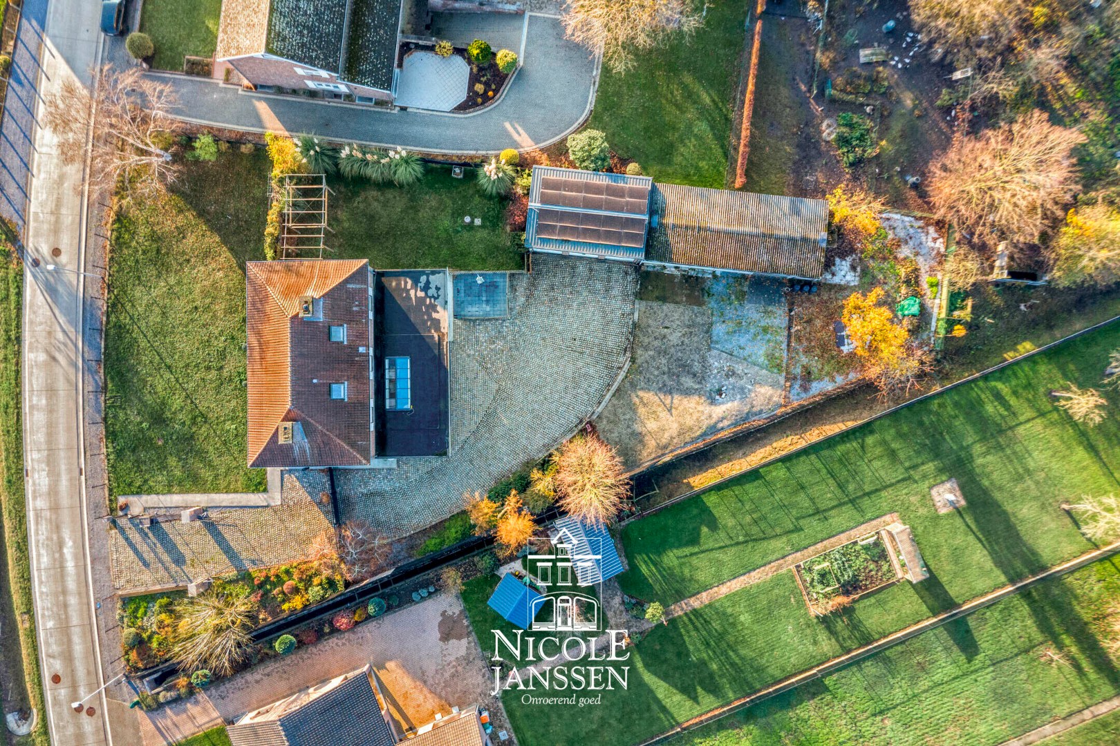 Volledig omheind perceel