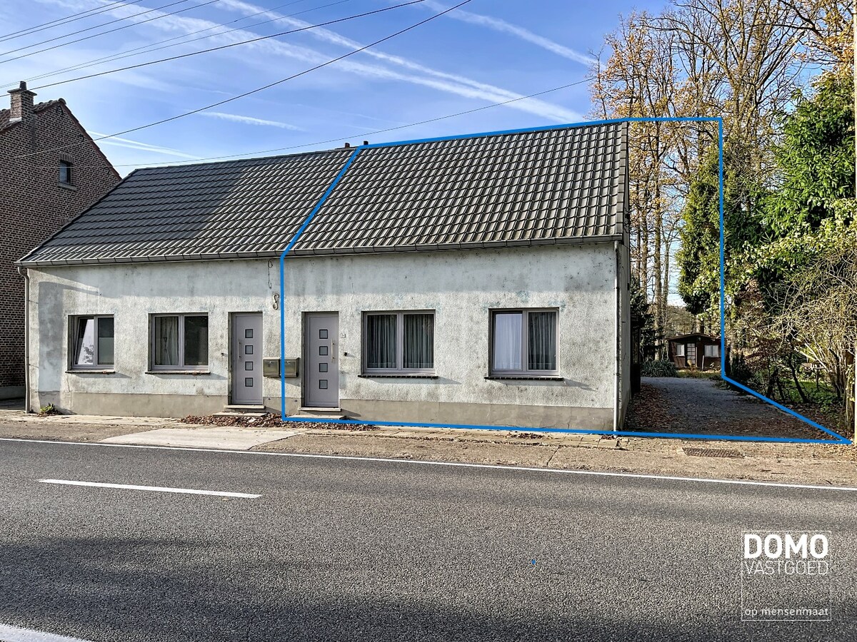 Halfopen bebouwing met tuin te Herk-de-Stad 