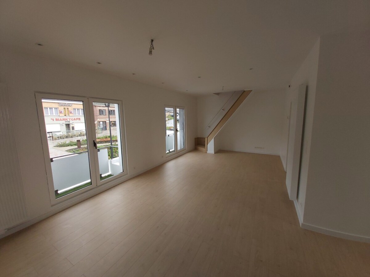 Duplex appartement op de Gaverse Markt. 