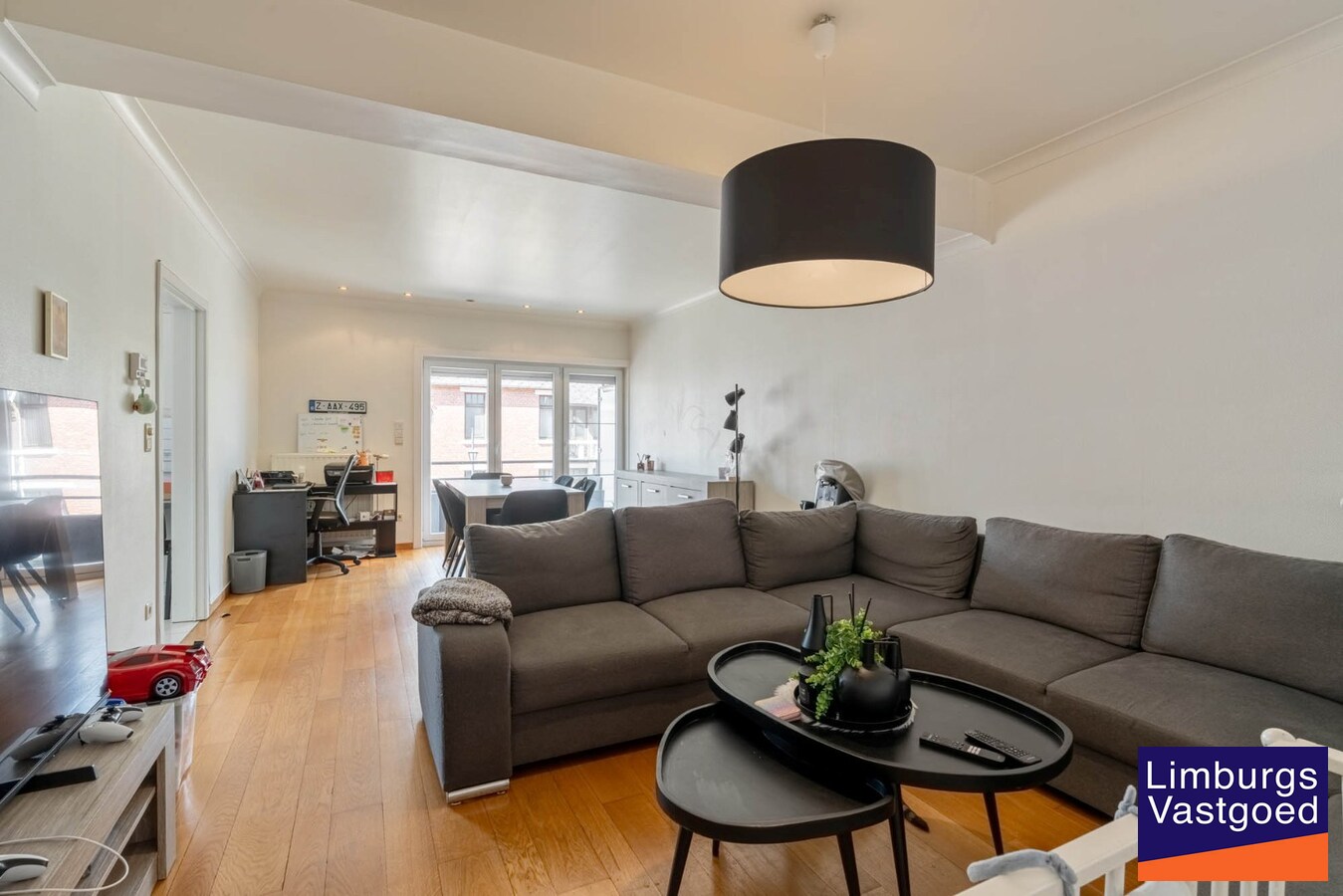 Energiezuinig 3 slpk app, 106m² + 2 terrassen, dubbele kelder + garagebox; Centrum 