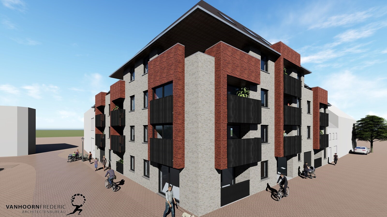 Gelijkvloers nieuwbouwappartement - Residentie Hannelore VIII Oudenburg 