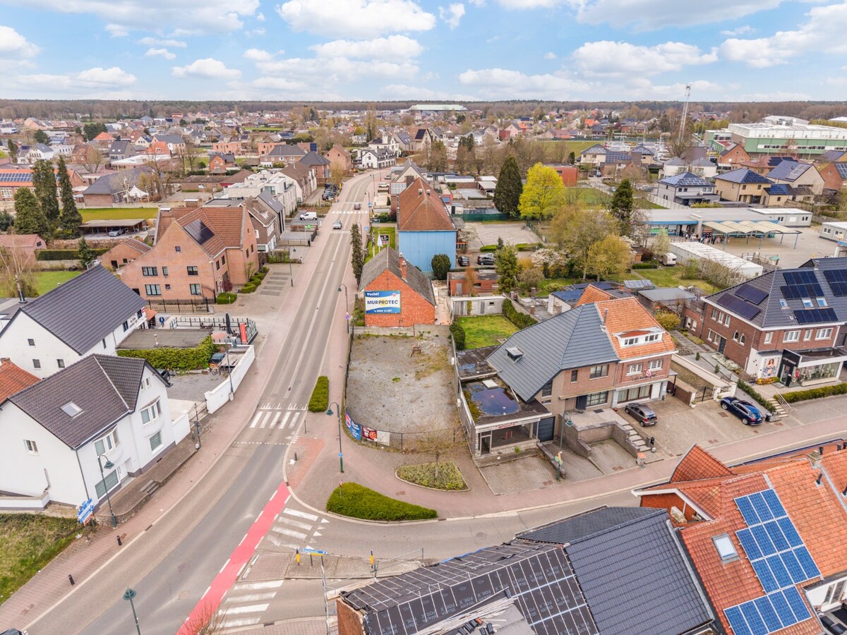 Projectgrond voor het bouwen van appartementen op een toplocatie in het centrum van Opglabbeek! 