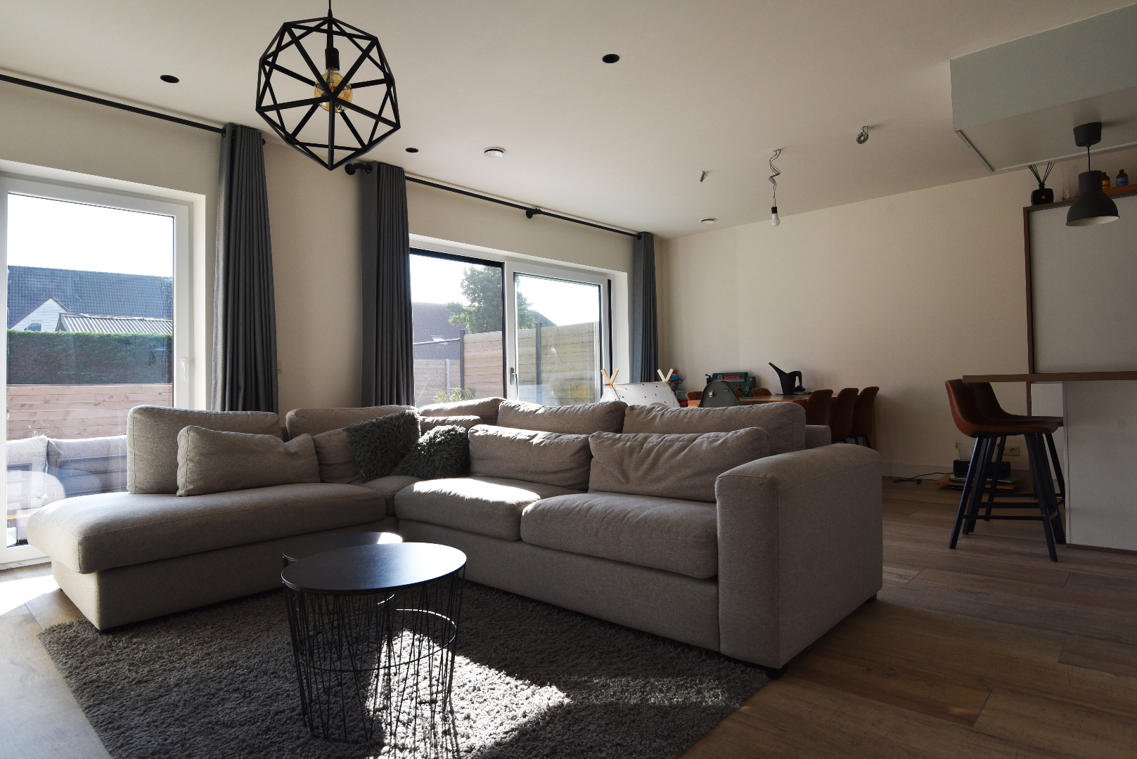 Nieuwbouw 4 slpks, garage en tuin nabij centrum Adegem 