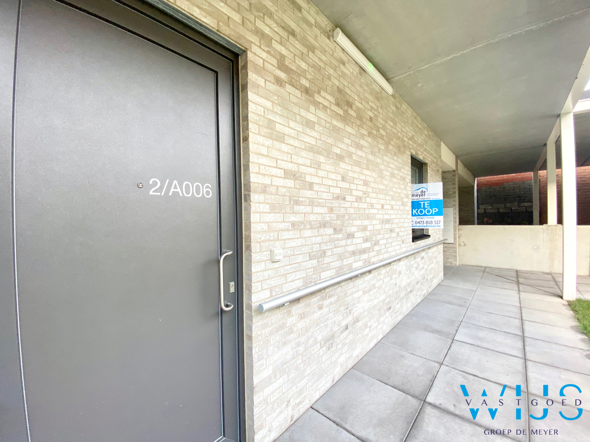 Serviceflat in hartje Ertvelde ! 