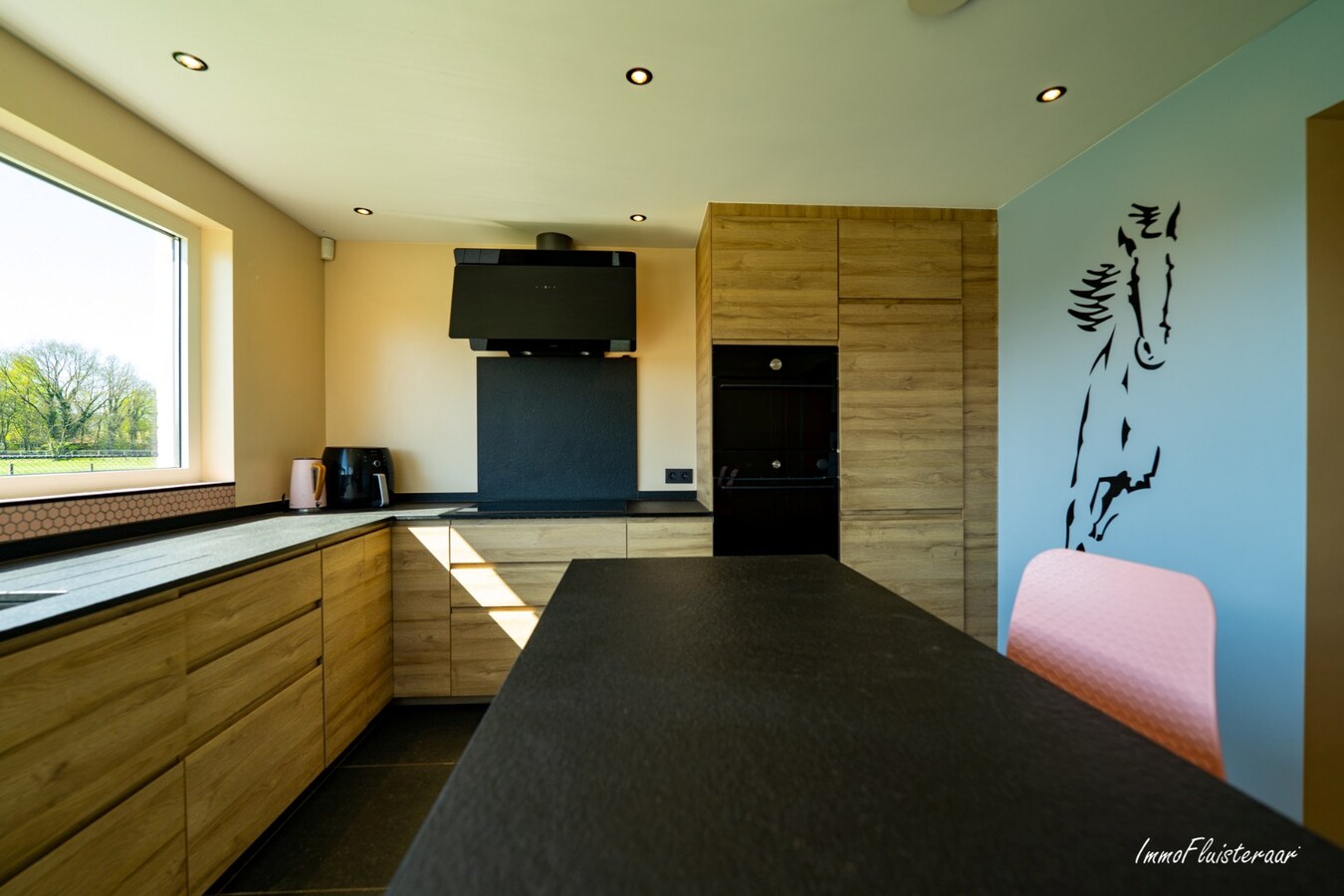 Recent gerenoveerde woning met paardenstallen en buitenpiste op ca. 12.370 m2  te Geel 