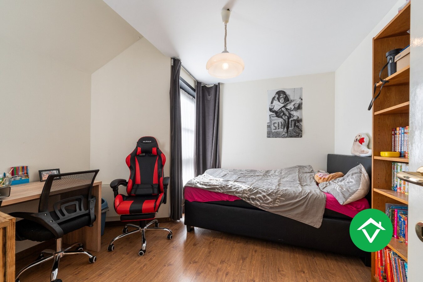 Instapklaar appartement met 3 slaapkamers en garage 