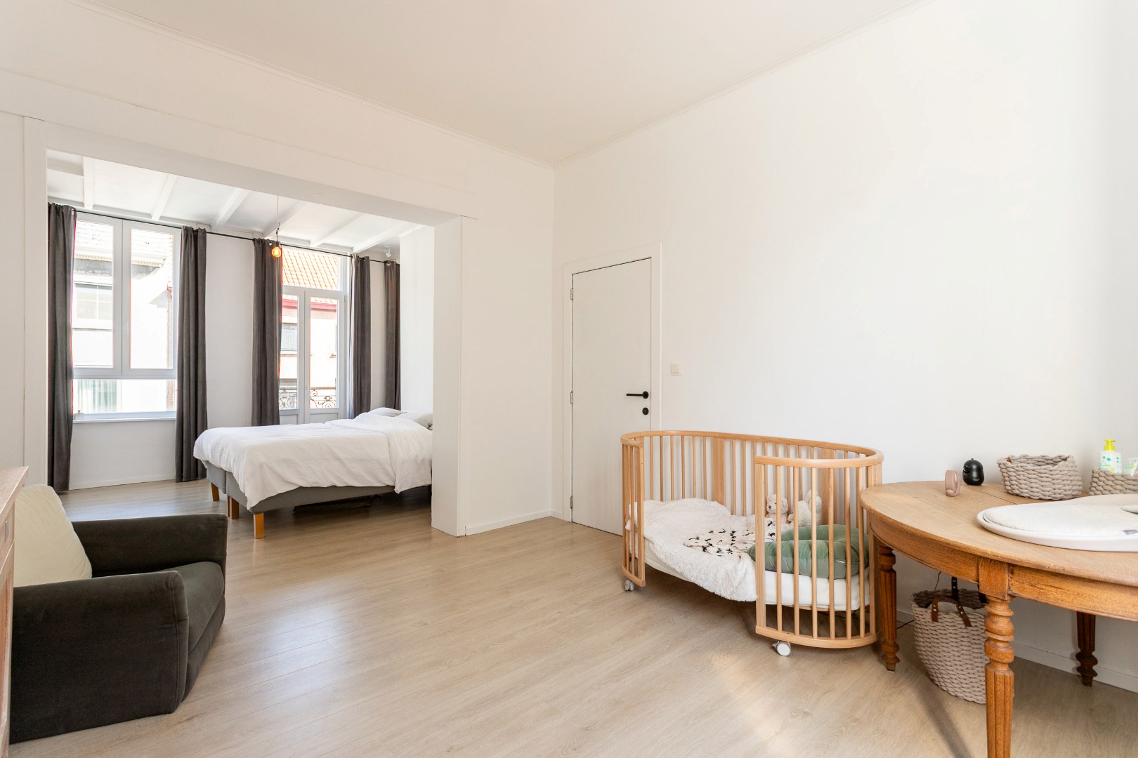 Karaktervolle woning met 3 slpk en terras te centrum Halle 