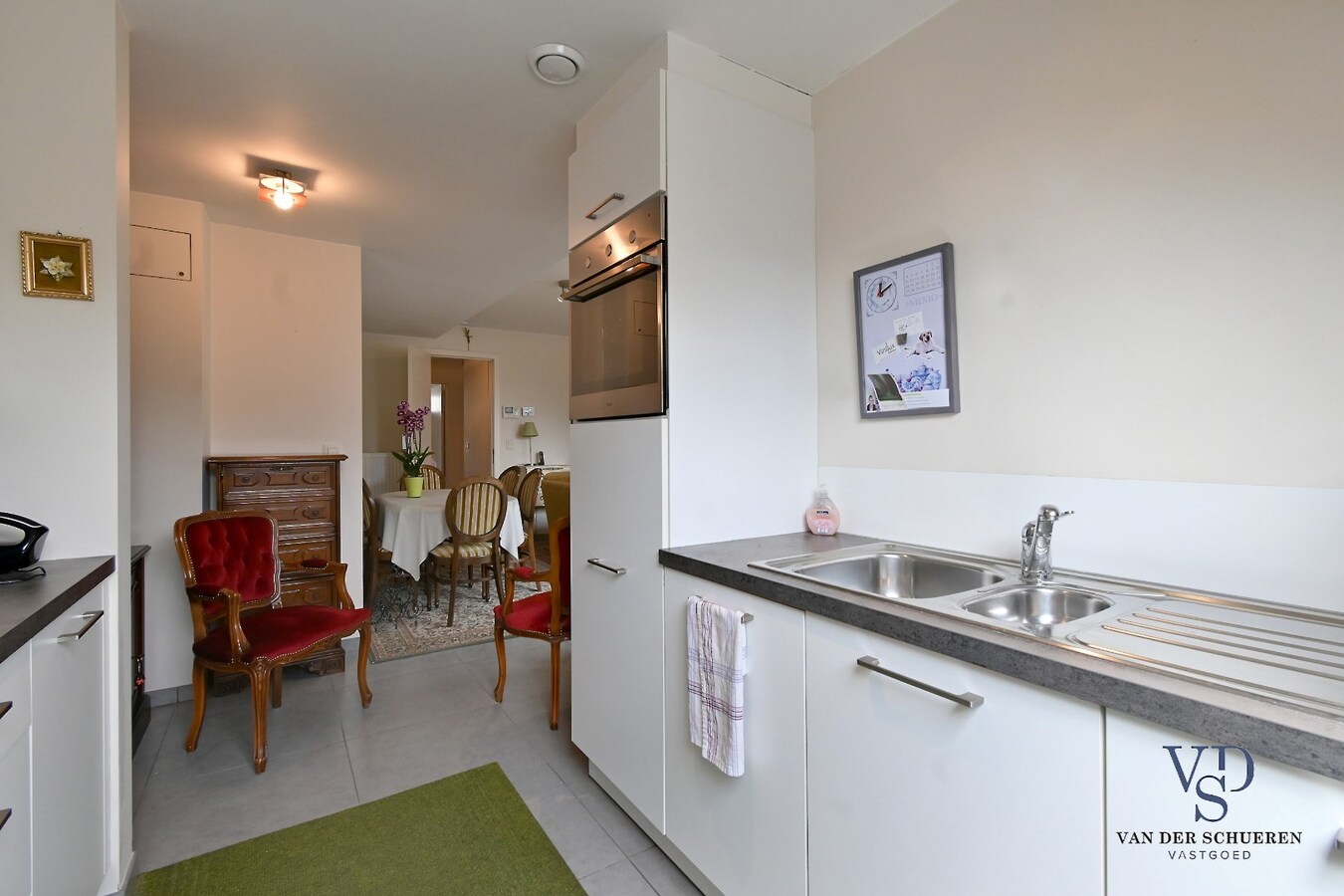 Aangenaam appartement in centrum Asper. 