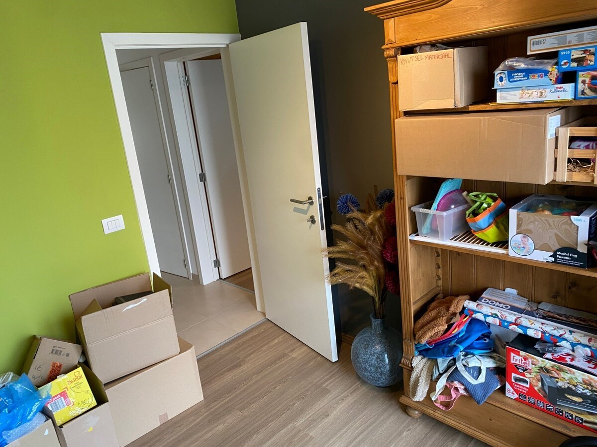 Ruim appartement met 2 terrassen. 