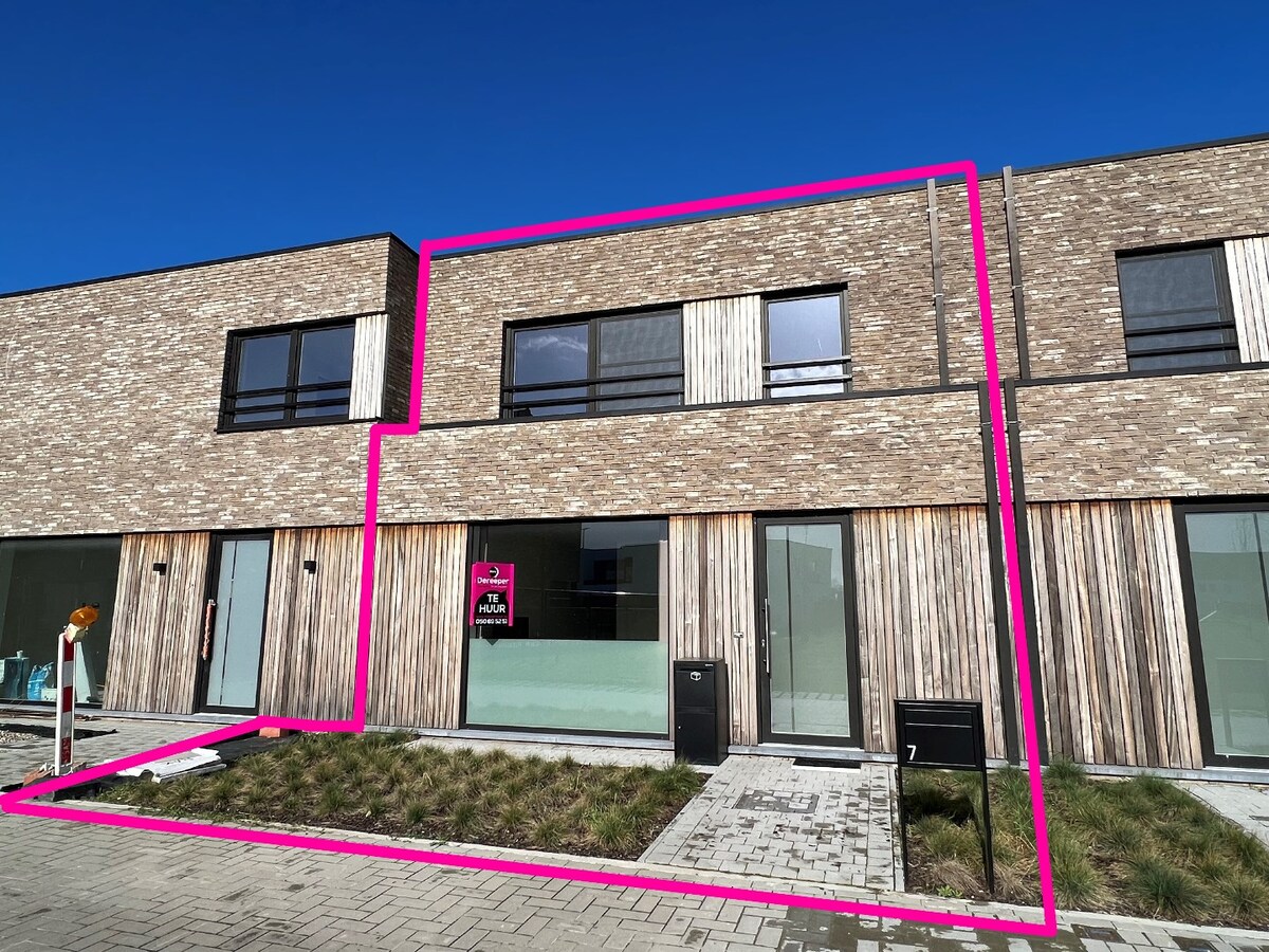 Rustig gelegen nieuwbouwwoning met tuin 