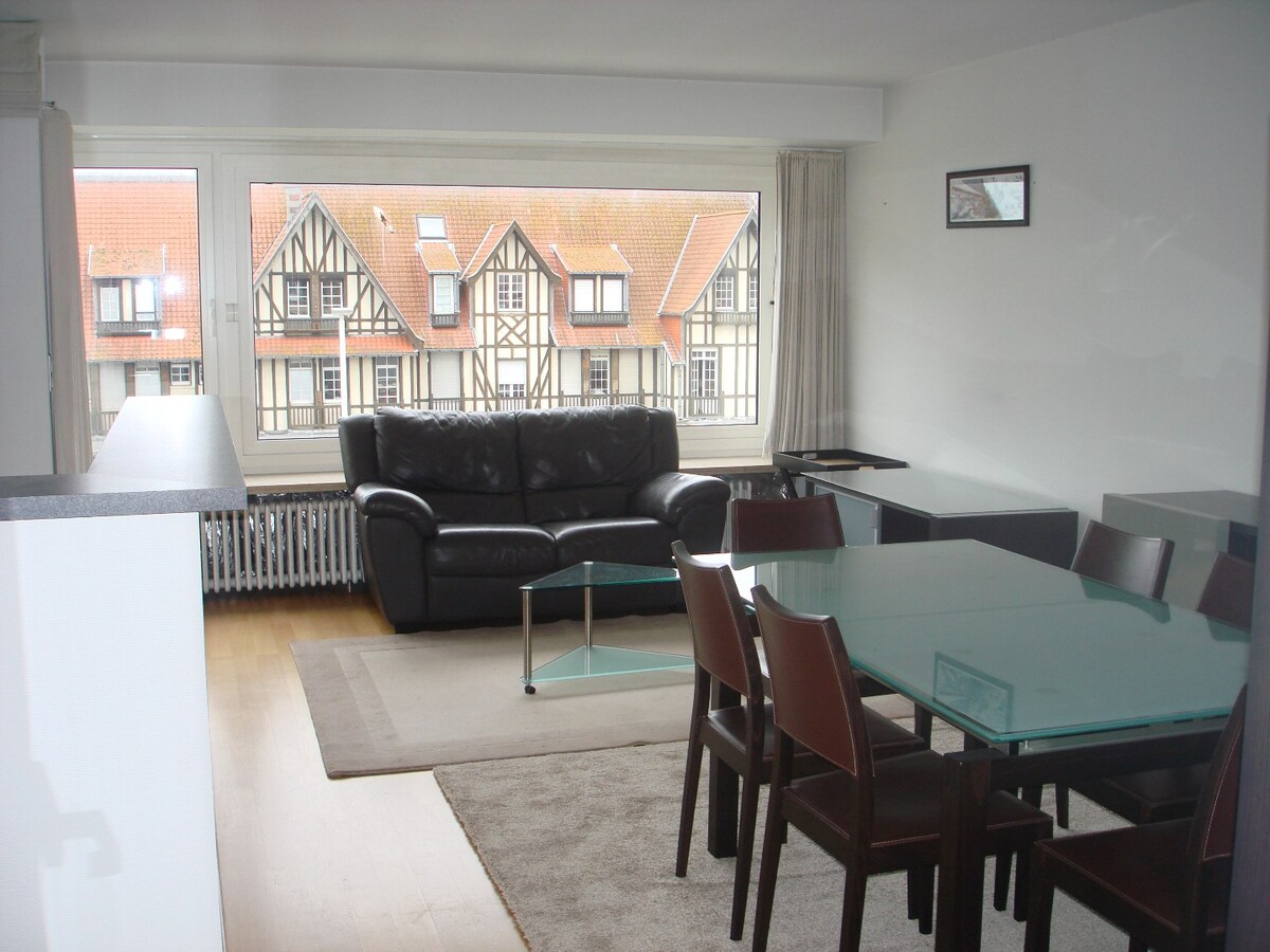 Gezellig 2 slaapkamer appartement te huur in Nieuwpoort bad! 