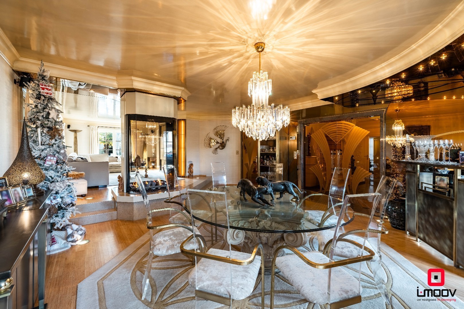 Exclusieve villa met infinity pool en resortgevoel op topligging in Mariakerke 