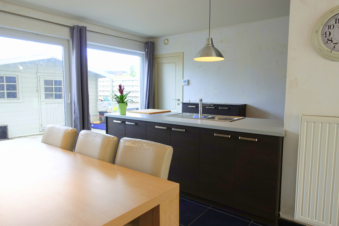 Zeer ruime woning met tuin 