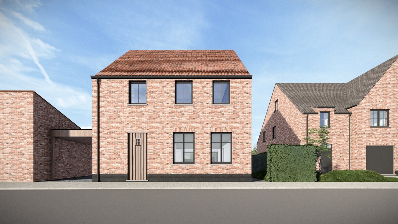 Alleenstaande nieuwbouwwoning met 4 slaapkamers en tuin te Koekelare 