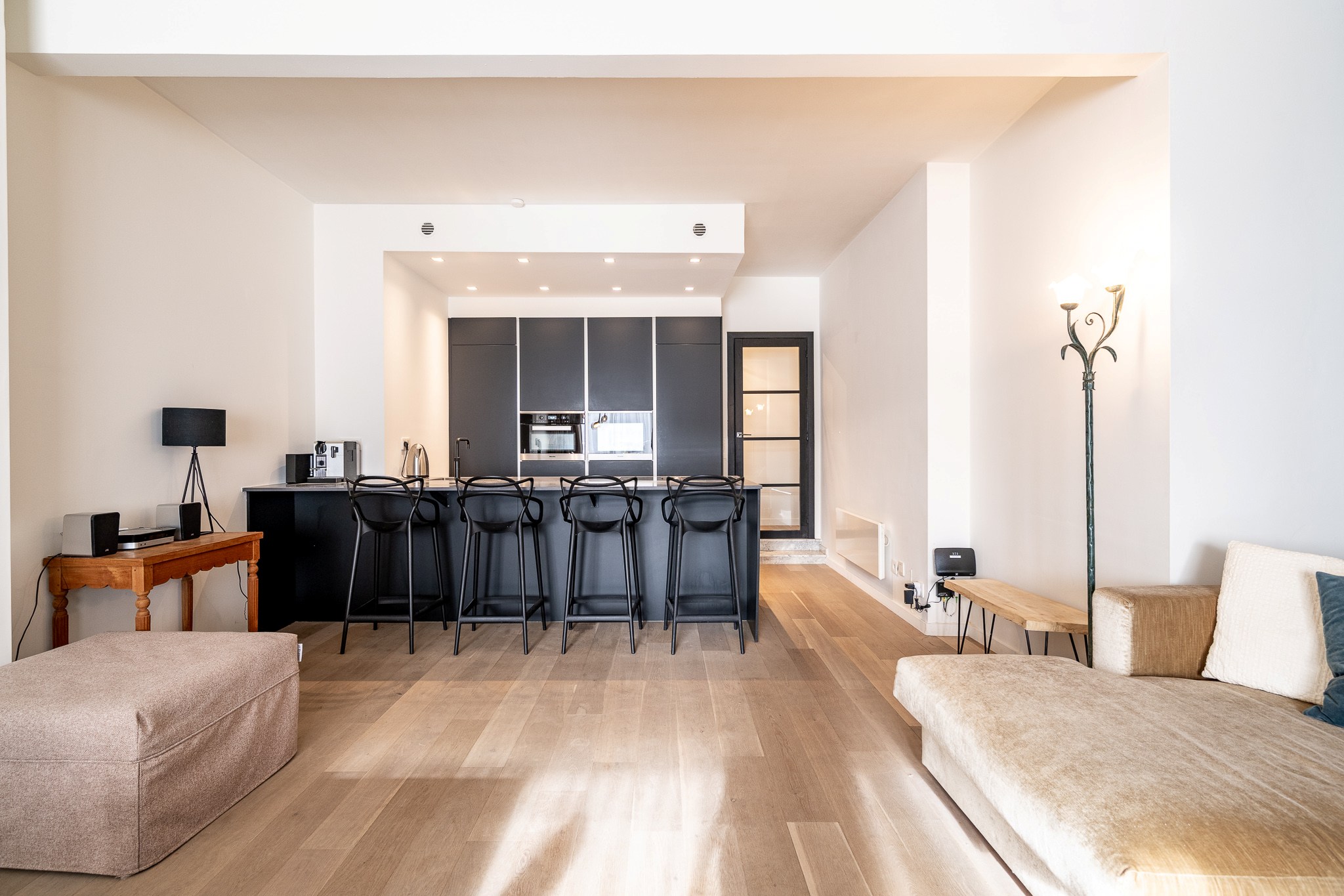 Instapklaar gelijkvloers appartement op een centrale locatie in Knokke 