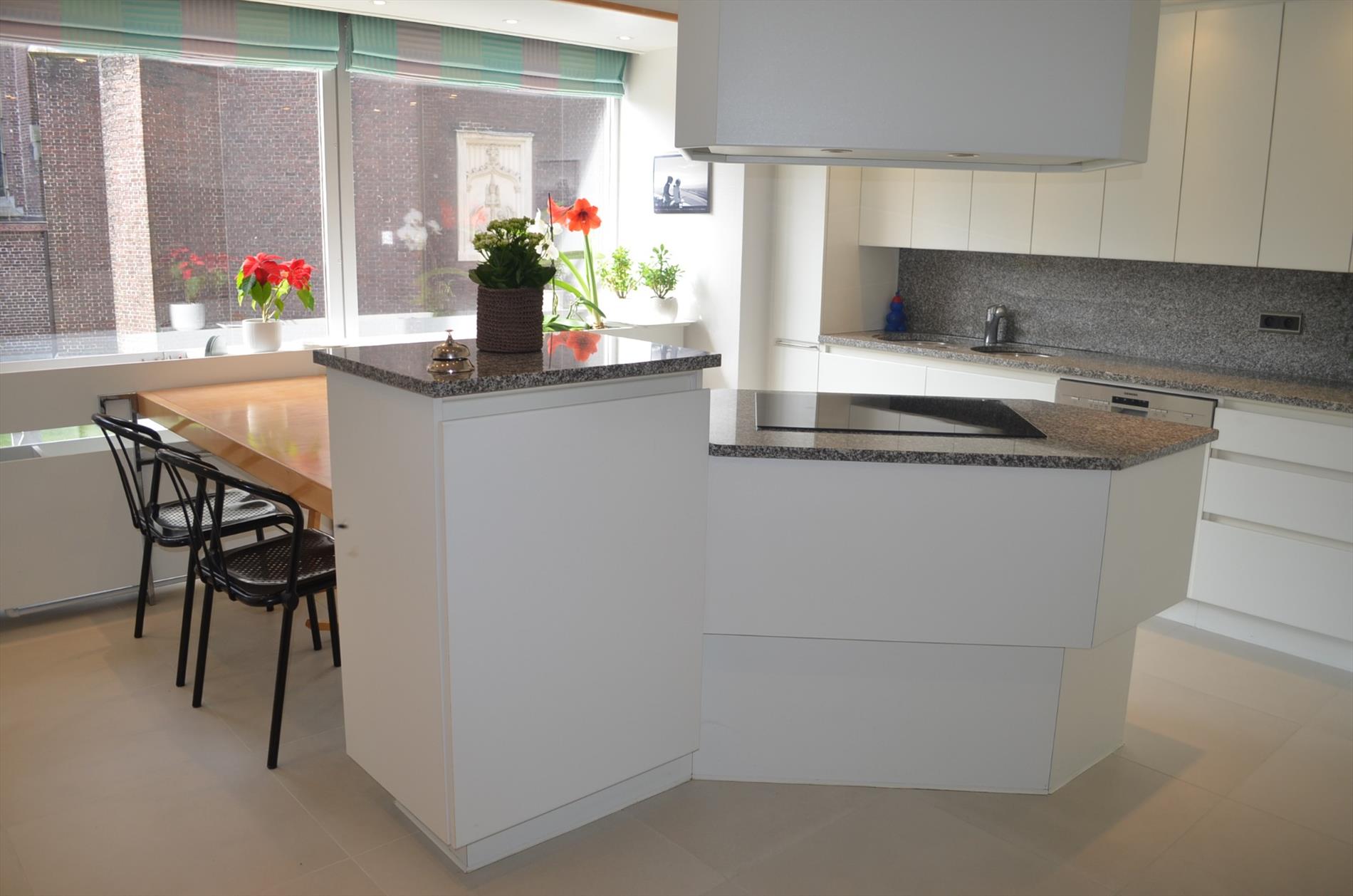 Ruime stijlvolle bel-etage met praktijkruimte, 5 slaapkamers en tuin te centrum Eeklo 