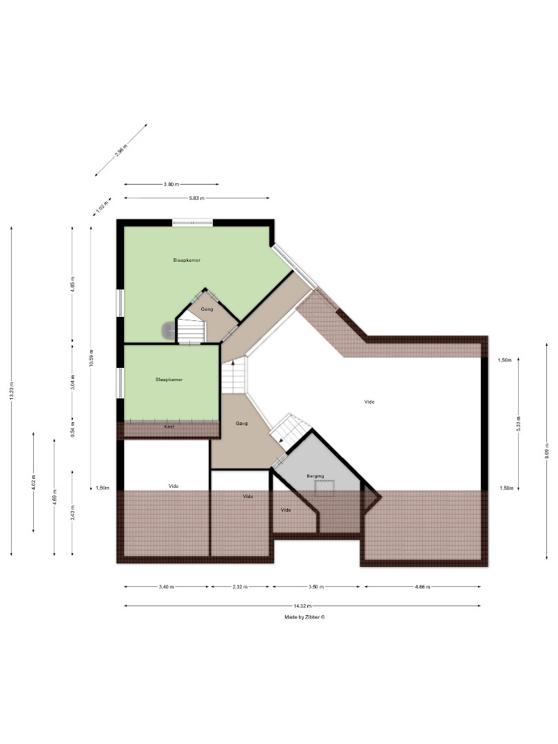 Villa met 5 slaapkamers, ruime tuin, terras en 2 garages in Heverlee! - bewoonbare opp. 278 m² -  EPC 179 kWh/m² 