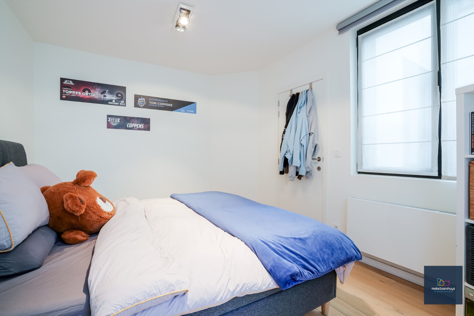 Zeer verzorgd 1-slaapkamerappartement met terrasje  nabij het centrum 