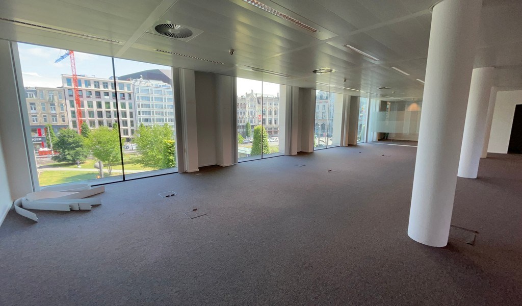 Kantoren te huur aan het station Antwerpen-Centraal
