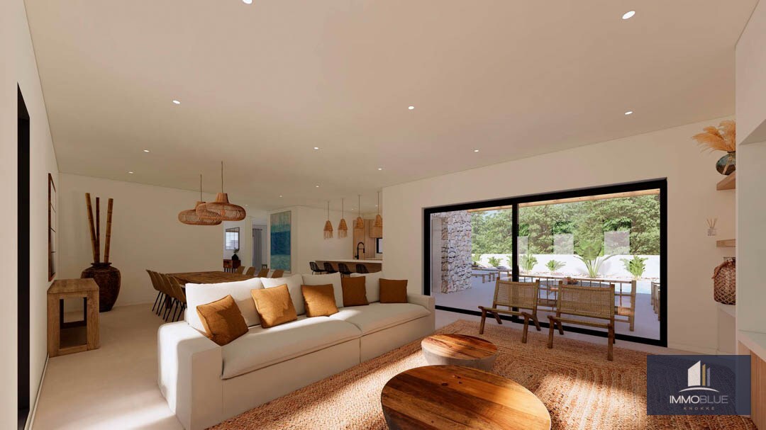 Prachtig villaproject op slechts enkele minuten van het strand van Moraira. 