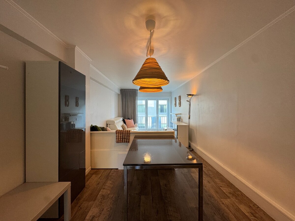 Ingerichte studio aan de Zeedijk te Heist 