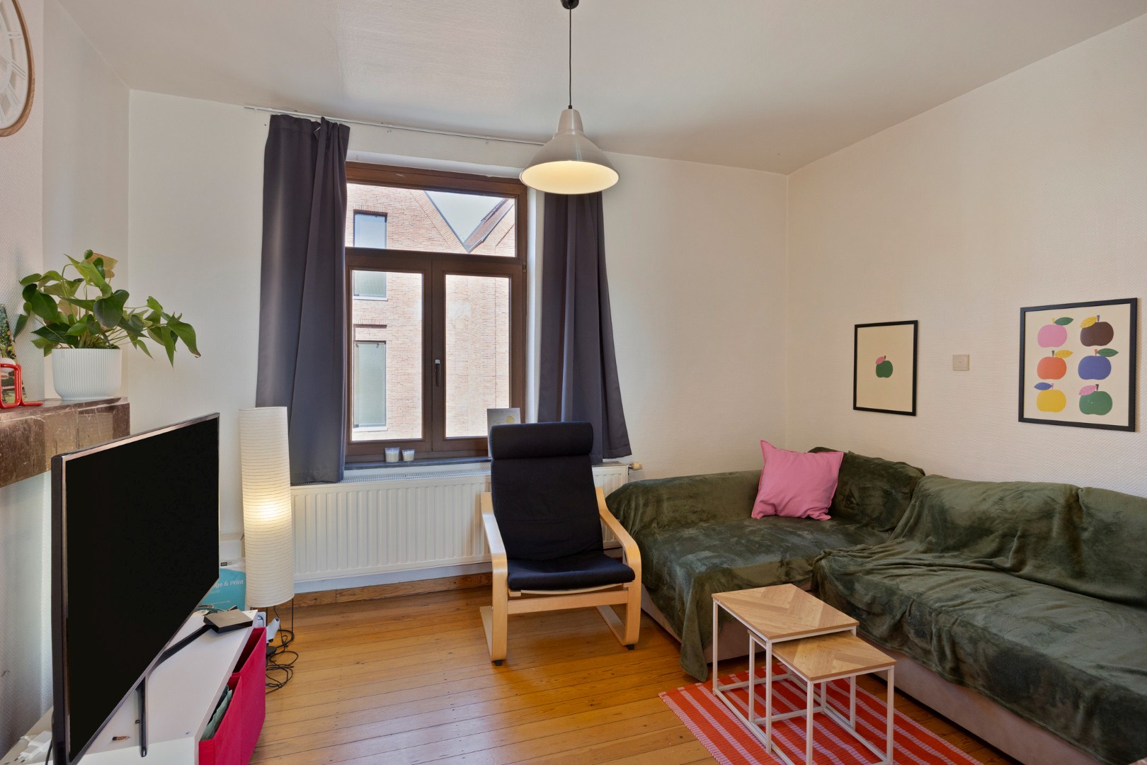 Gezellige rijwoning centraal gelegen bij UZ Leuven en het centrum met zeer ruime garage! - bewoonbare opp. 73 m² 