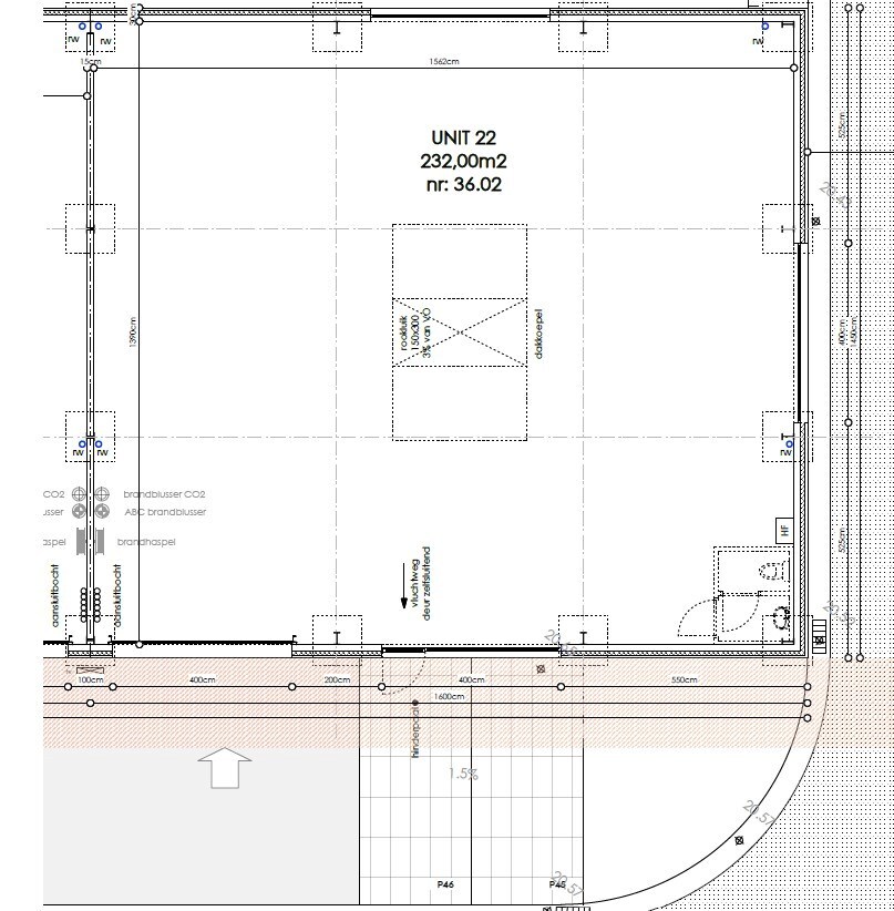 Loods te koop – 229 m² met 3 parkeerplaatsen inbegrepen te Ichtegem 