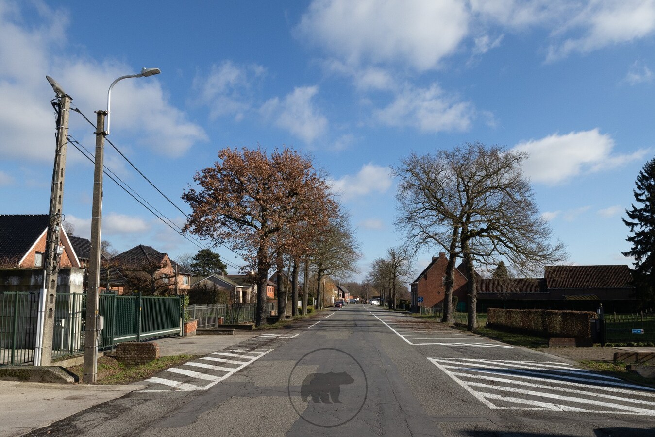 Bouwlot met achterin volwassen eiken (739m) te Lochristi 
