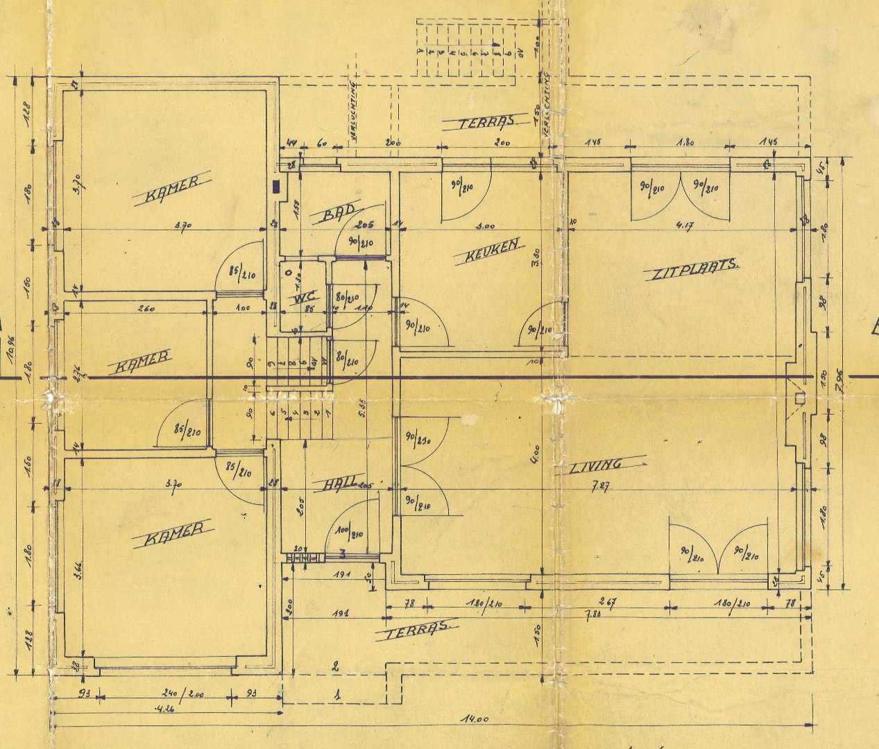 Plan gelijkvloers