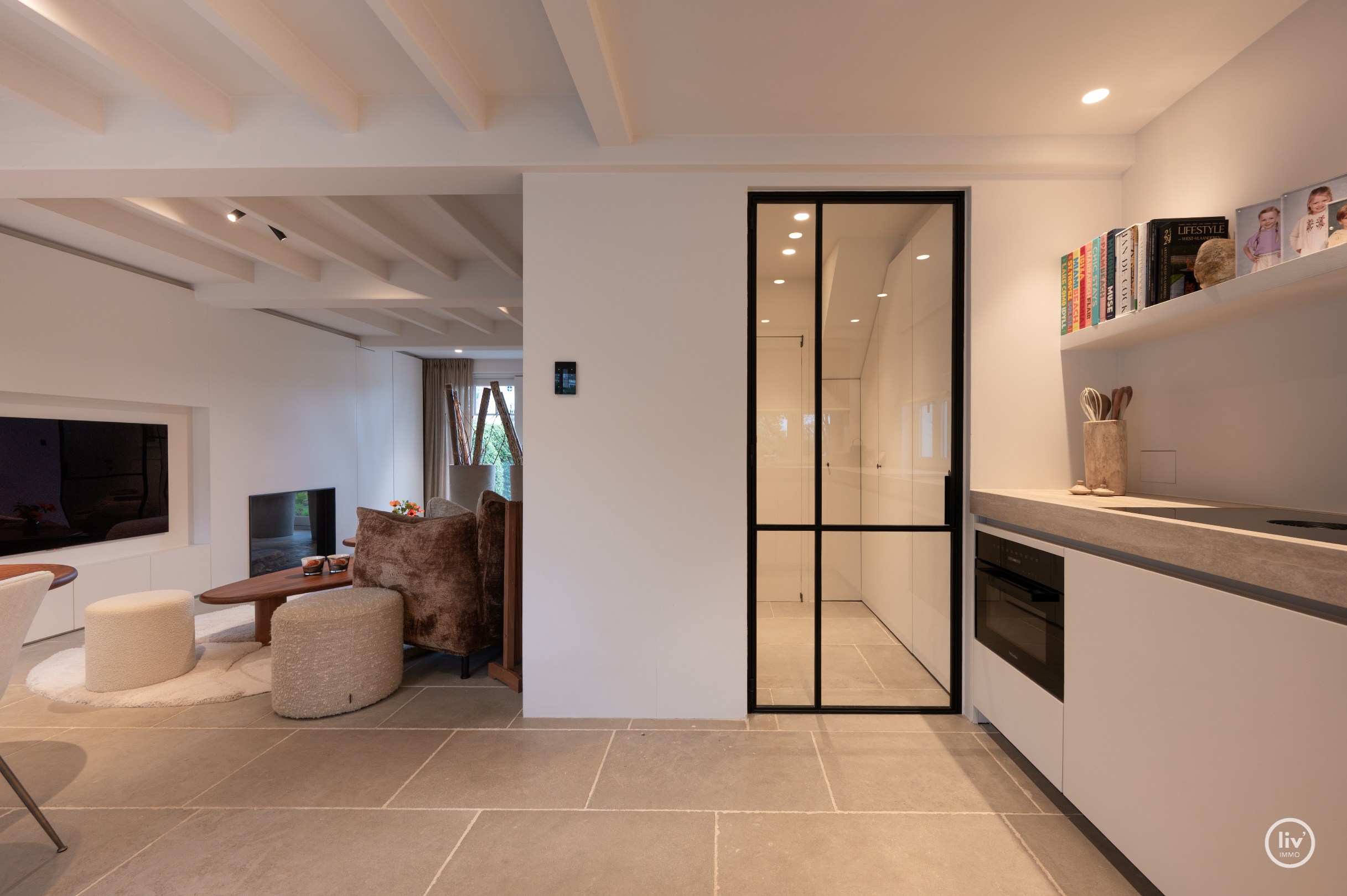 Exclusieve koppelvilla met verfijnde afwerking op toplocatie in het Zoute 