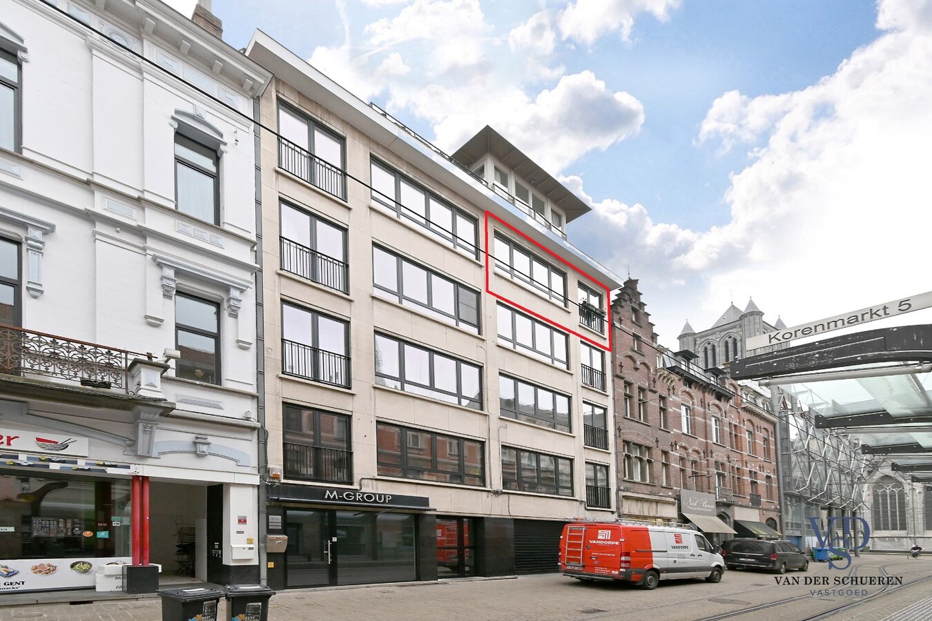 Aangenaam 2-slpk-appartement in hartje Gent 