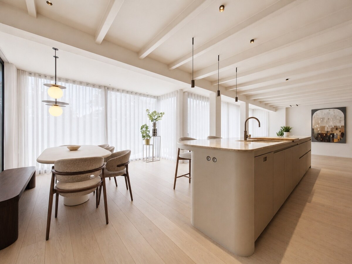 Exclusief gerenoveerde villa in een rustige doodlopende straat nabij het centrum van Knokke 