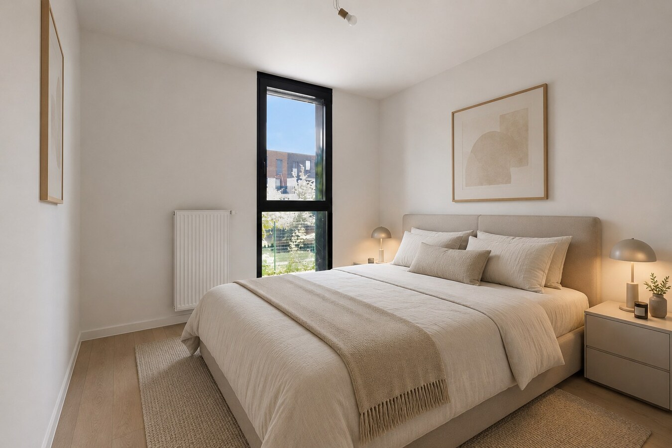 Res. Leiemeersen: instapklaar recent 3-slpks appartement nabij de Watersportbaan 