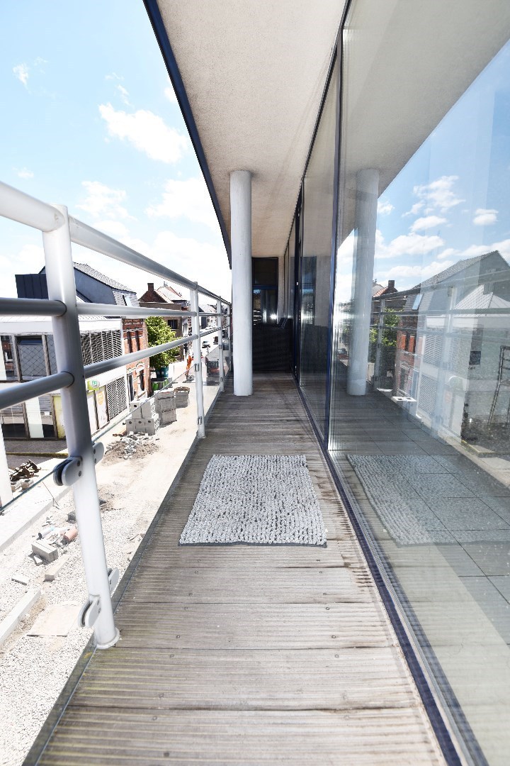 1 slpk appartement, balkon en kelder te centrum Maldegem 