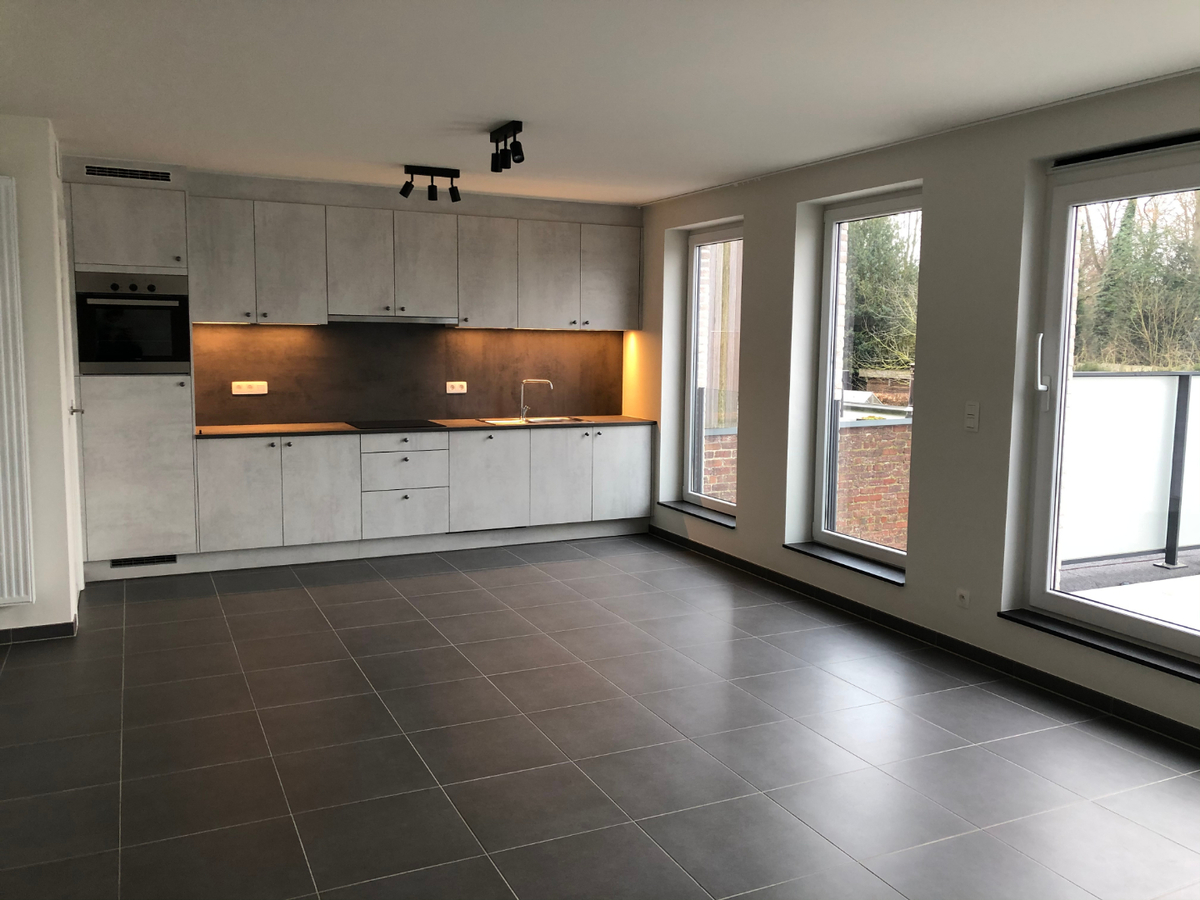 Nieuwbouw 2-slpk-appartement met terras te Asper 