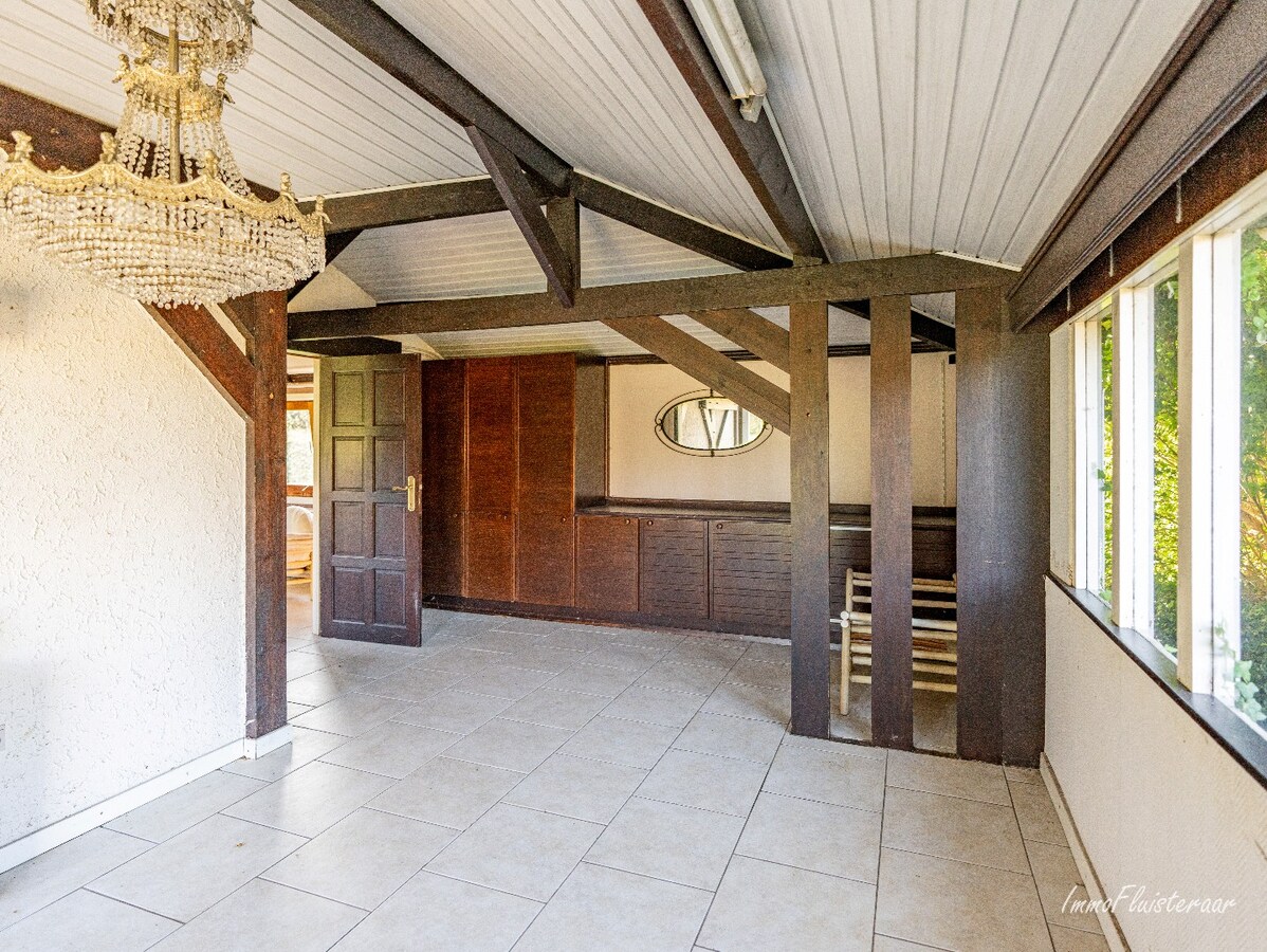 Rural villa with multifunctional outbuilding on approximately 51 acres in Bilzen 