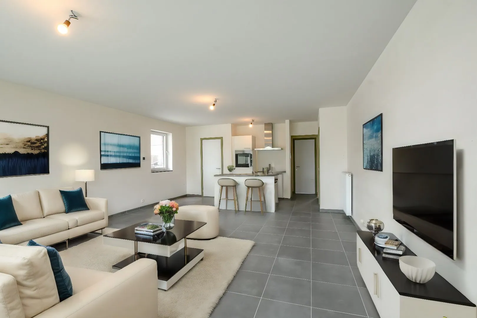 Gelijkvloers 2 slaapkamerappartement  met zongerichte tuin (App 0.01)