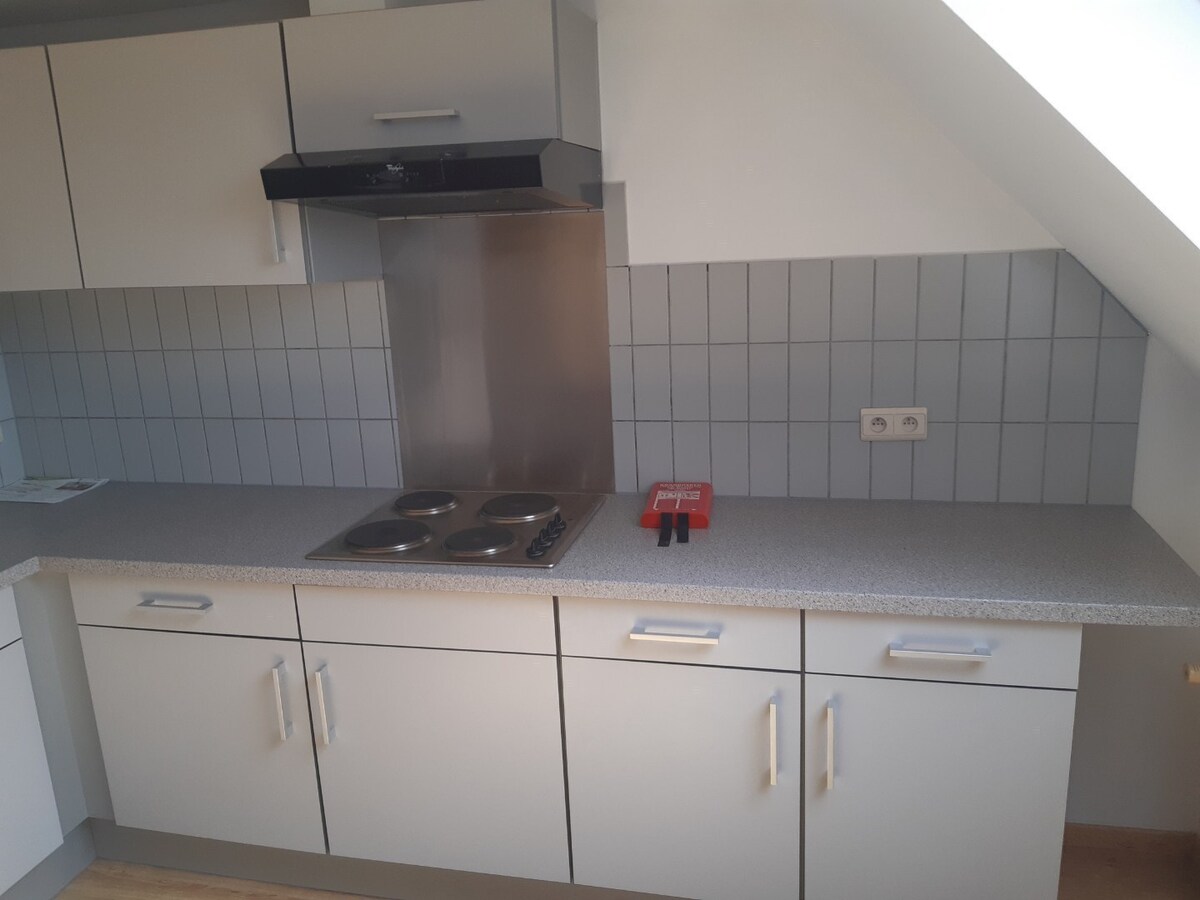 Tof dakappartement met aangenaam zonneterras. 