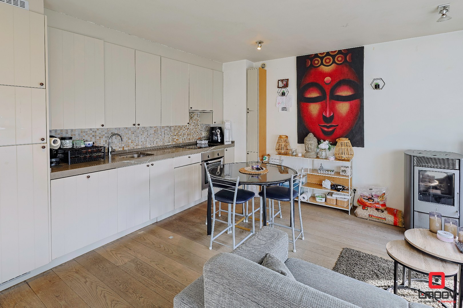 Charmant tweeslaapkamer appartement met terras in rustig woonerf – interessante investering 