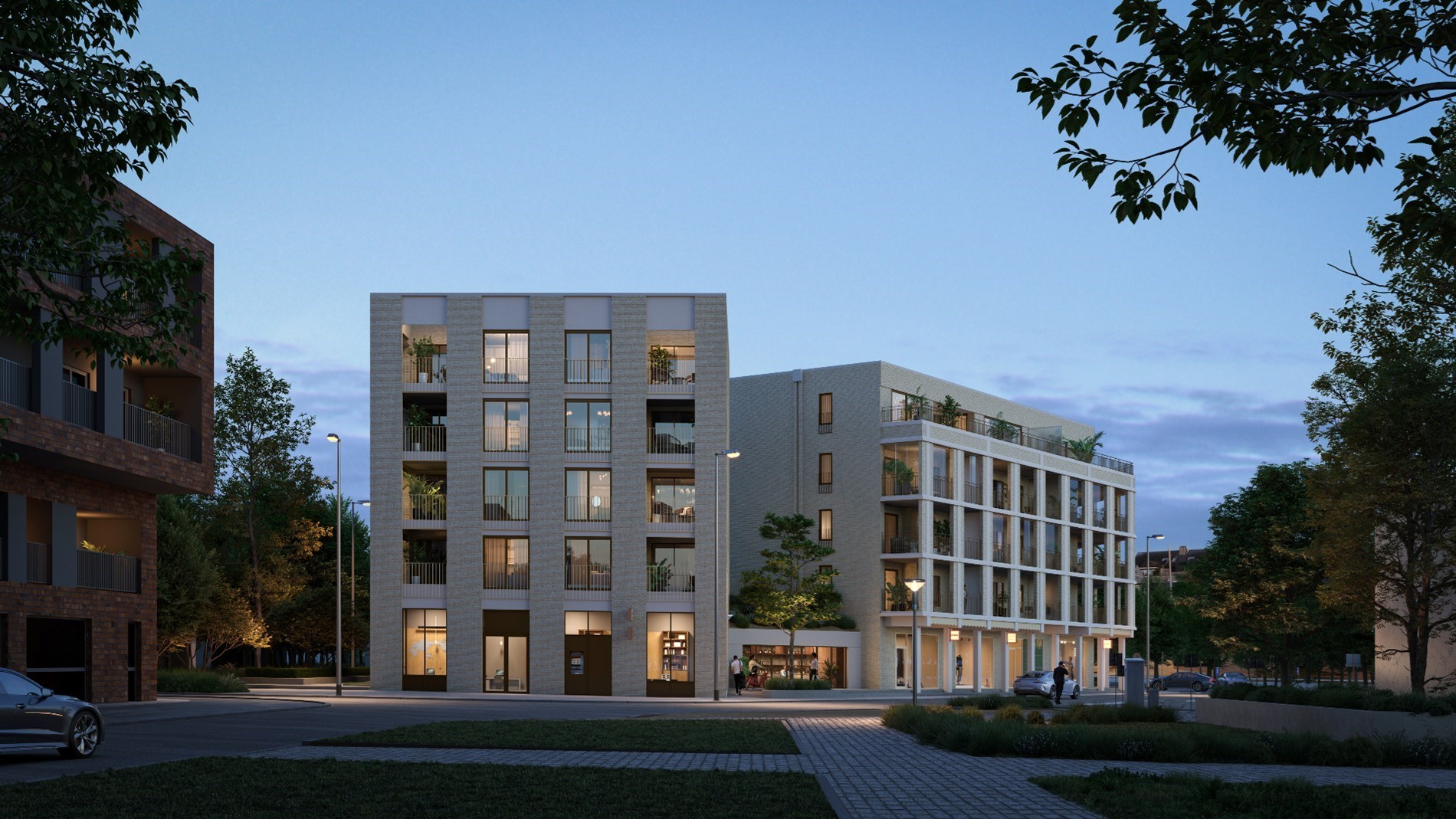 Nieuwbouw 2-slaapkamer appartement in Geel-centrum 