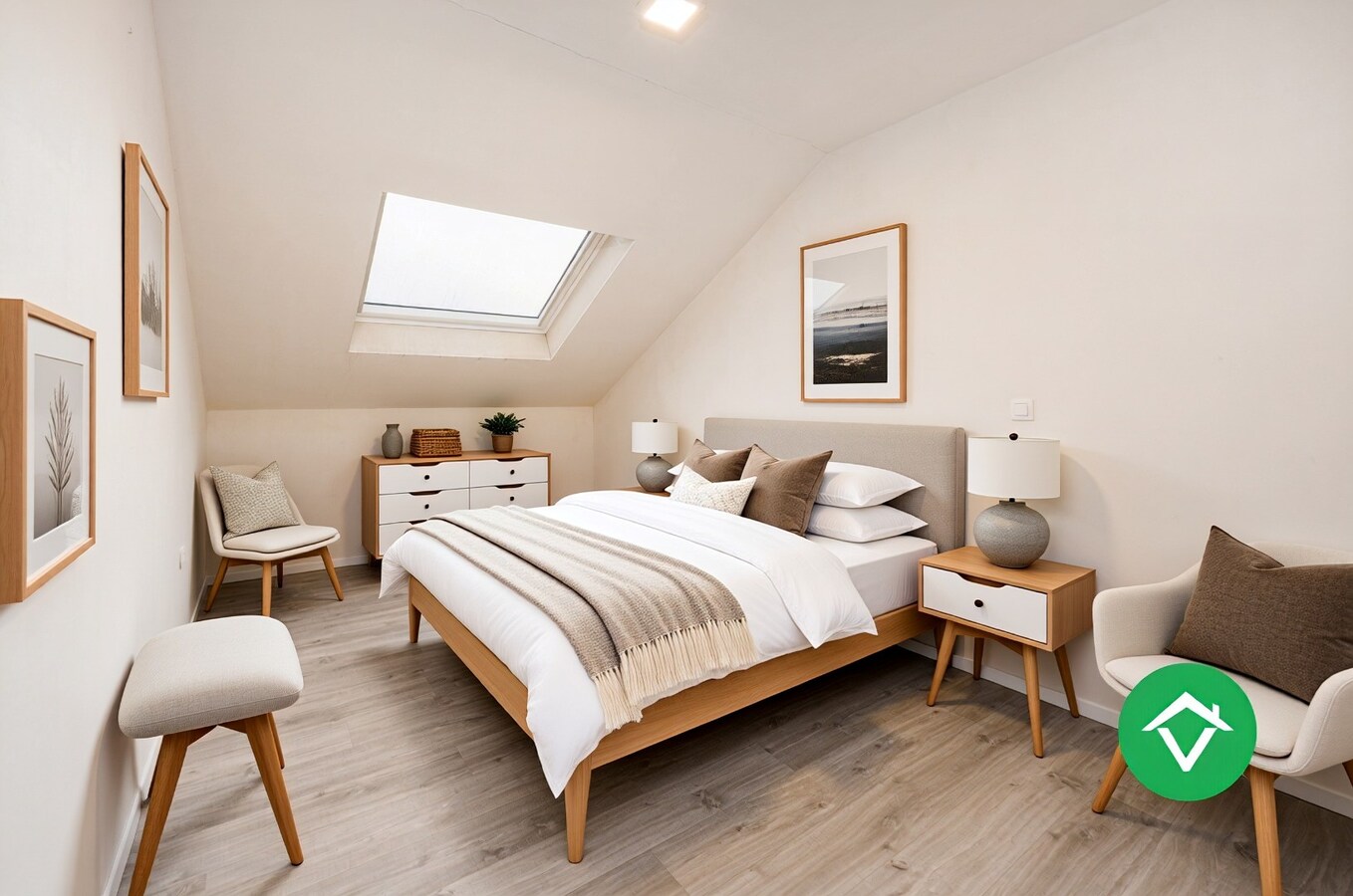 Instapklare energiezuinige woning (2018) met garage en tuin in Zevekote 